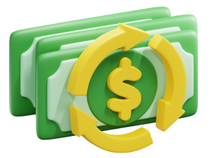 Cash flow in a circle
